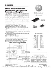 MC33560DTB datasheet pdf ON Semiconductor