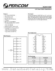 PI49FCT3807BHE datasheet pdf Pericom Technology