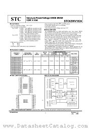 STC62WV1024STI datasheet pdf etc