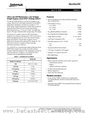 ISL43L220IR-T datasheet pdf Intersil