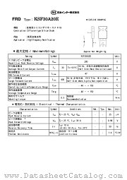 KSF30A20E datasheet pdf Nihon