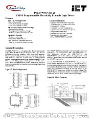 PEEL18CV8ZP-25L datasheet pdf Anachip
