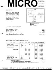MSB51TA-1 datasheet pdf Micro Electronics