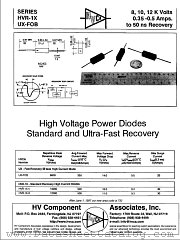 HVR-1X-4 datasheet pdf HV Component