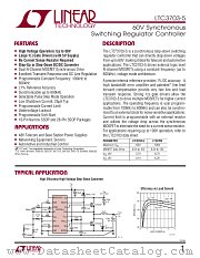 LTC3703EG-5 datasheet pdf Linear Technology