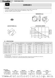 CDRH2D11-2R2NC datasheet pdf Sumida