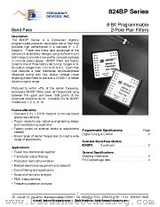 824BP datasheet pdf Frequency Devices