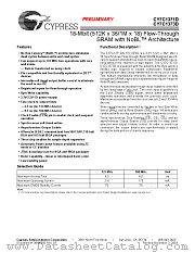CY7C1371D-100BZC datasheet pdf Cypress