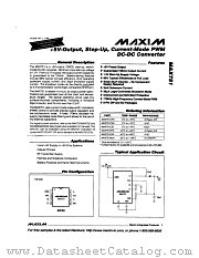 MAX751C/D datasheet pdf MAXIM - Dallas Semiconductor