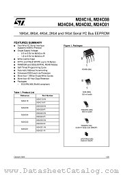 M24C01REA3T datasheet pdf ST Microelectronics