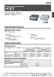 H7ET-N1-B datasheet pdf Omron