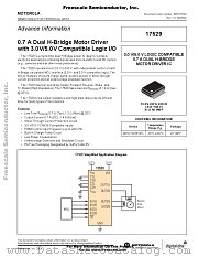 MPC17529EL datasheet pdf Motorola