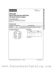 DM74LS266N datasheet pdf Fairchild Semiconductor