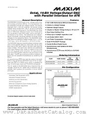 MAX5264ACMH datasheet pdf MAXIM - Dallas Semiconductor