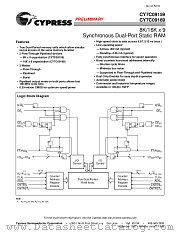 CY7C09169-12AI datasheet pdf Cypress