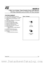 M45PE10-VMP6P datasheet pdf ST Microelectronics