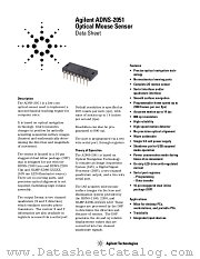 ADNS2051 datasheet pdf Agilent (Hewlett-Packard)