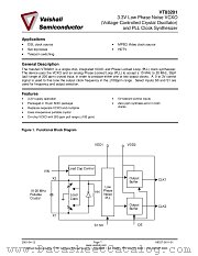 VT83201/D datasheet pdf Vaishali Semiconductor