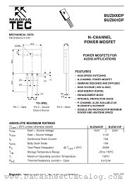 BUZ900DP datasheet pdf Magnatec