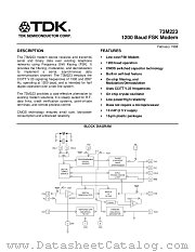 73M223-CP datasheet pdf TDK Semiconductor