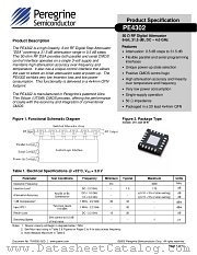 PE4302-00 datasheet pdf etc