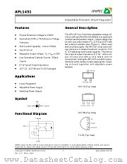 APL1431AYC-TB datasheet pdf ANPEC Electronics Corporation