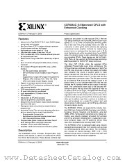 XCR5064C-12VQ44C datasheet pdf Xilinx
