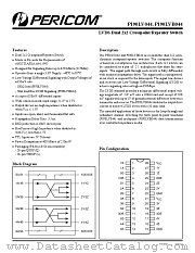 PI90LVB044QE datasheet pdf Pericom Technology