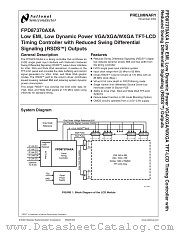 FPD87370AXA datasheet pdf National Semiconductor