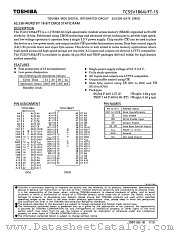 TC55V1864J datasheet pdf TOSHIBA