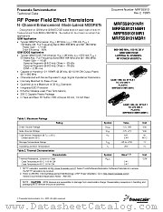 MRF5S9101MBR1 datasheet pdf Freescale (Motorola)