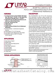 LTC2435-1CGN datasheet pdf Linear Technology