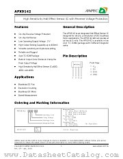 APX9142ATEE-TB datasheet pdf ANPEC Electronics Corporation