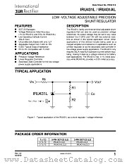 IRU431L datasheet pdf International Rectifier