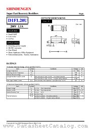 D1FL20 datasheet pdf Shindengen