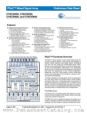 CY8C29466-24PVXIT datasheet pdf Cypress