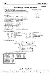 NJM2861F27 datasheet pdf New Japan Radio