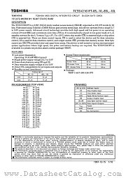 TC55V2161FT-10 datasheet pdf TOSHIBA