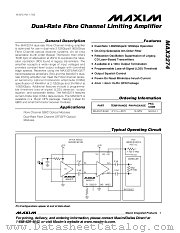 MAX3274UGE datasheet pdf MAXIM - Dallas Semiconductor
