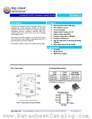 B34063AP datasheet pdf BayLinear
