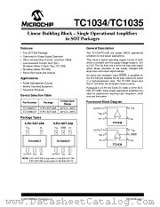 TC1035ECH datasheet pdf Microchip