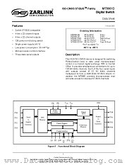 MT8981D datasheet pdf Zarlink Semiconductor