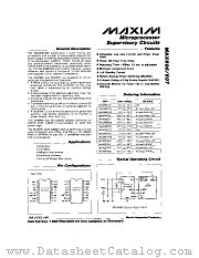 MAX696MJE datasheet pdf MAXIM - Dallas Semiconductor