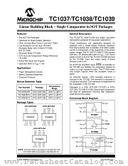 TC1037CECT datasheet pdf Microchip