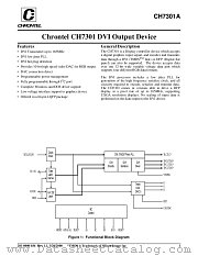 CH7301A-T datasheet pdf Chrontel