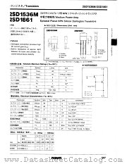 2SD1536M datasheet pdf ROHM