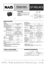CF2-12 datasheet pdf Matsushita Electric Works(Nais)