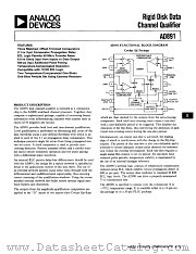 AD891JP datasheet pdf Analog Devices