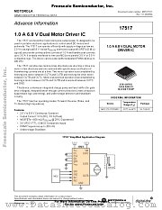 MPC17517DTB/R2 datasheet pdf Freescale (Motorola)