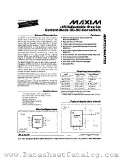 MAX732C/D datasheet pdf MAXIM - Dallas Semiconductor